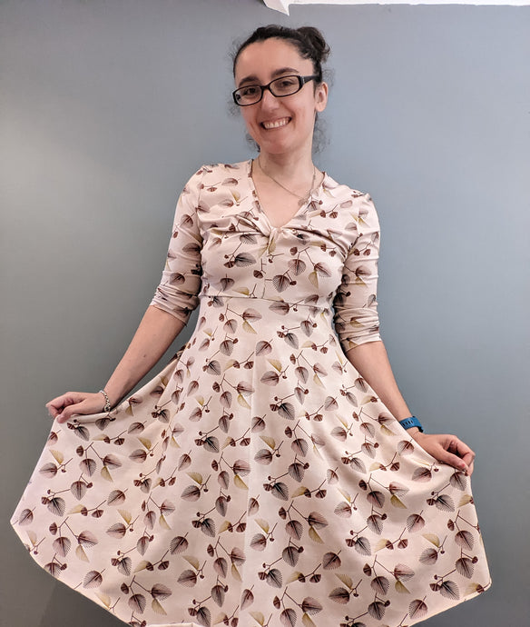 Sewing with Stretch Fabric - Tilly and the Buttons ‘Joni’ Dress