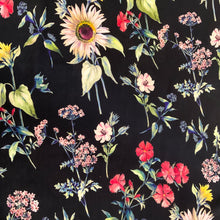Load image into Gallery viewer, Painted Fowers Dark - Viscose
