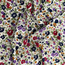 Load image into Gallery viewer, Flowers Berry - Cotton Lawn
