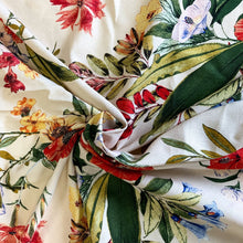 Load image into Gallery viewer, Vintage Florals - Linen Viscose Mix
