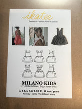 Load image into Gallery viewer, Ikatee Milano Apron Dress 3 - 12 Years - Paper Sewing Pattern

