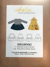 Load image into Gallery viewer, Ikatee Helsinki 6Months - 4Years - Paper Sewing Pattern
