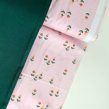 Load image into Gallery viewer, Clover Pink Monaluna - Organic Cotton Poplin
