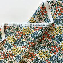 Load image into Gallery viewer, Introducing the Camont Wildwood Garden white in cotton by Rifle Paper Co. A beautiful floral design with a wonderful range of bright rich colours. The 100% cotton fabric is versatile and ideal for creating garments, quilts, and accessories.

