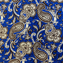 Load image into Gallery viewer, Paisley Deep Blue - Viscose
