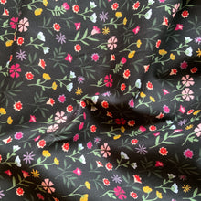 Load image into Gallery viewer, Flowers After Dark - Cotton Poplin
