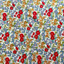 Load image into Gallery viewer, Flowers Red - Cotton Lawn
