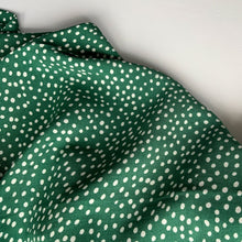 Load image into Gallery viewer, Polka Dots Green - Viscose
