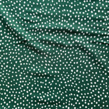 Load image into Gallery viewer, Polka Dots Green - Viscose
