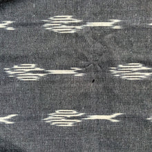 Load image into Gallery viewer, Washed Woven Ikat Grey - Indian Cotton

