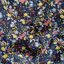 Load image into Gallery viewer, Flowers in the Night - Cotton Poplin
