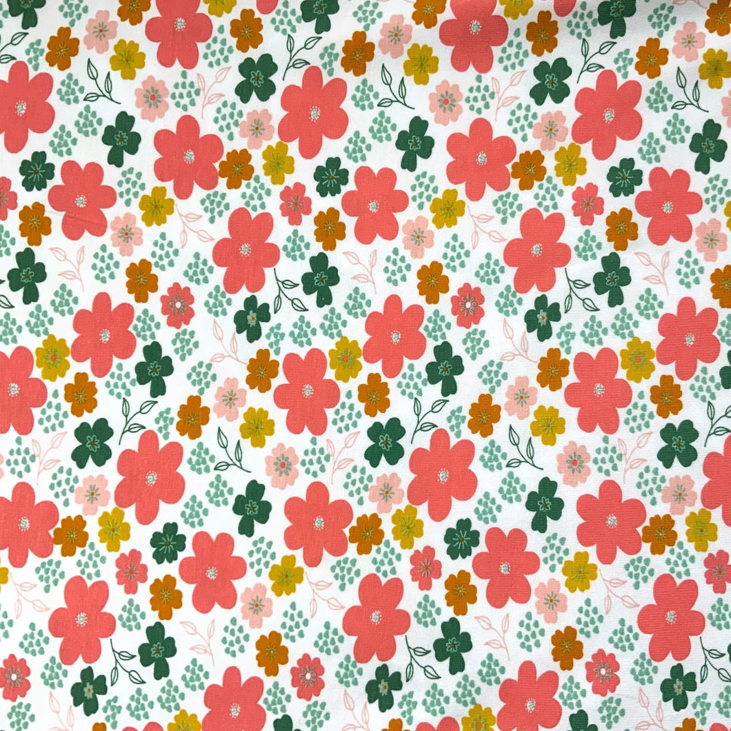 Flowers - Organic Cotton Jersey