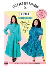 Load image into Gallery viewer, Tilly and the Buttons Lyra Dress
